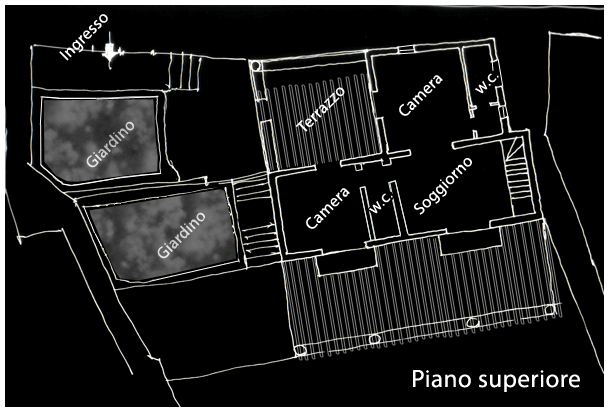 pianta piano superiore